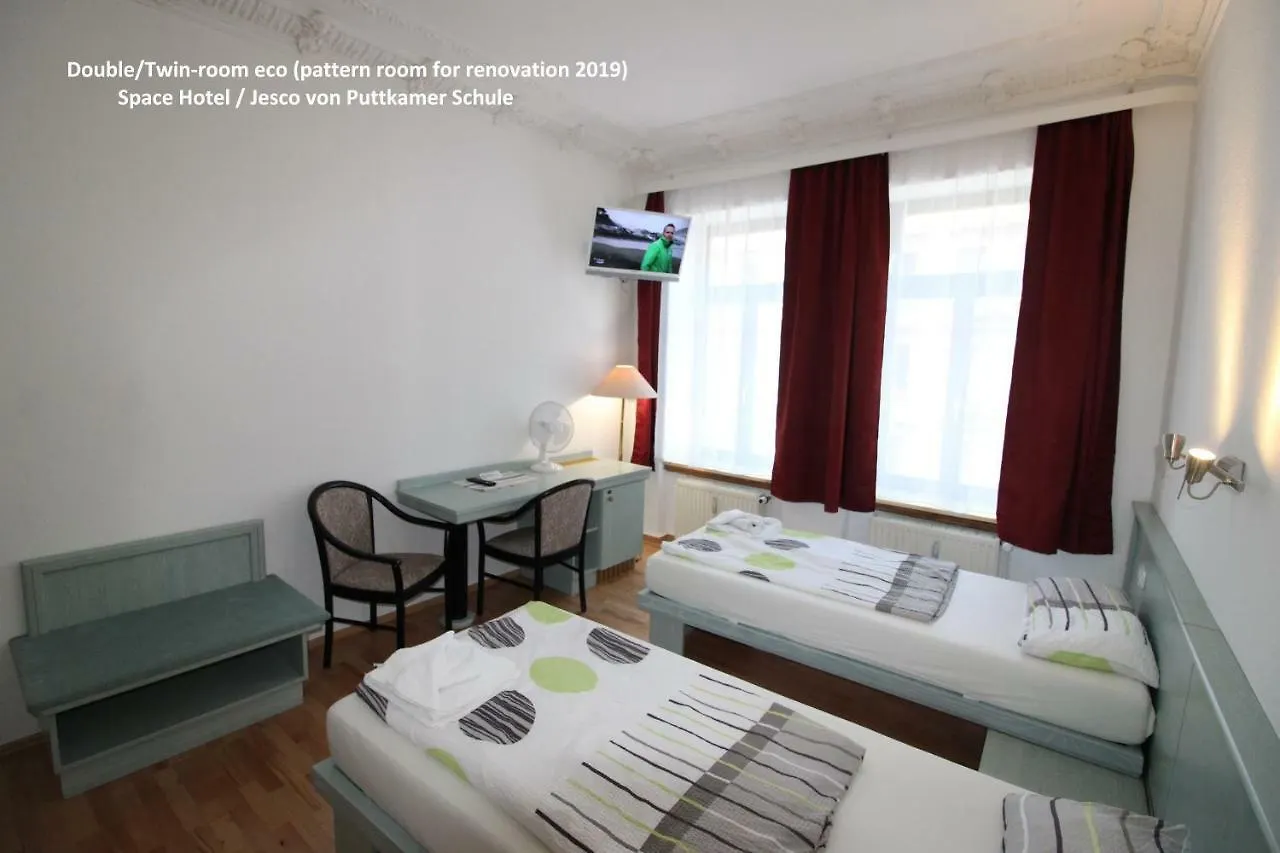 Lejlighedshotel Space Hotel Im Campus Der Jvp Schule Leipzig